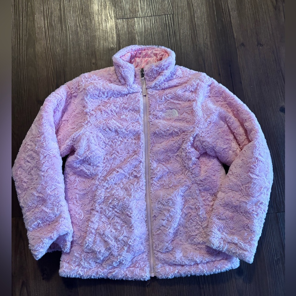 Women’s THE NORTH FACE pink Sherpa insulated jacket